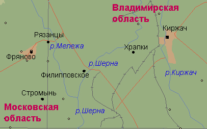 Место силы в Филипповском находится почти на границе Московской и Владимирской областей